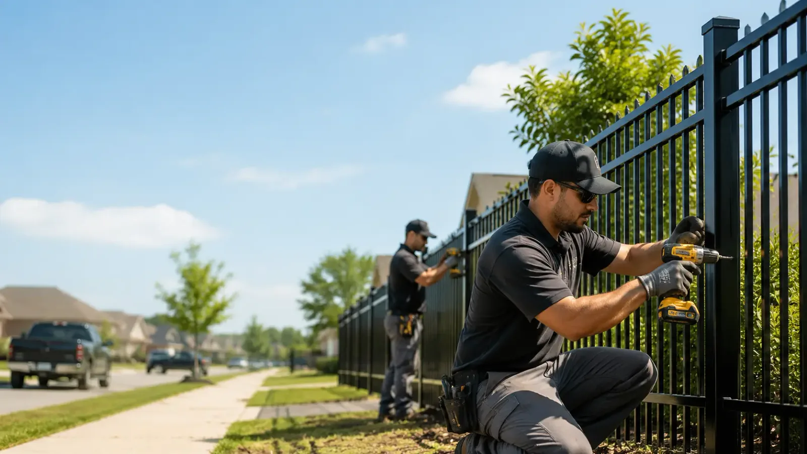 Metal Fence Installation in Montezuma, NC